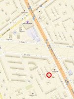 Карта местности - расположение мастерской в Санкт-Петербурге